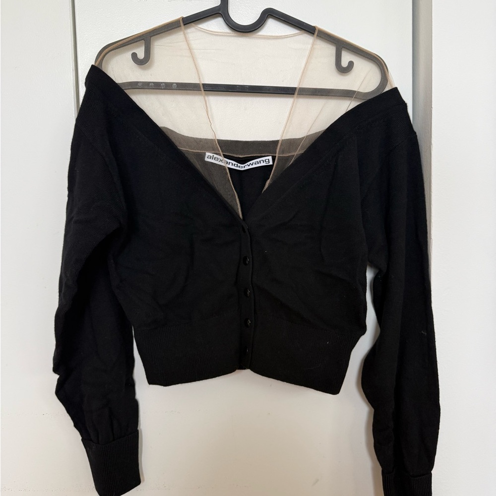 Alexander Wang Black Knit Sweater